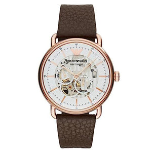 Emporio Armani Aviator White Dial Men 43mm