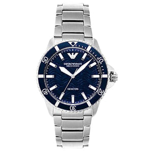Emporio Armani Meccanico Blue Dial Men 42mm
