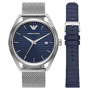 Emporio Armani Matteo Blue Dial Men 41mm