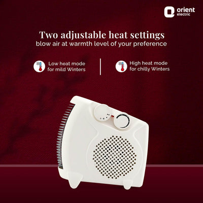 Areva Blower Room Heater with Adjustable Wattage (1000W-2000W)