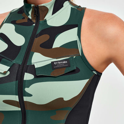 Army Abs Tank - Green Camo