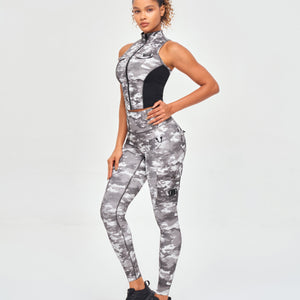 Army Abs Tank - Tie Dye Camo