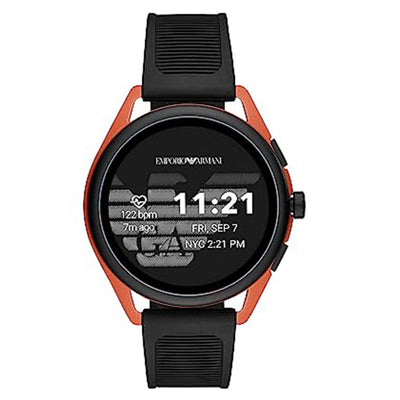 Emporio Armani Matteo Black Dial Men 44mm
