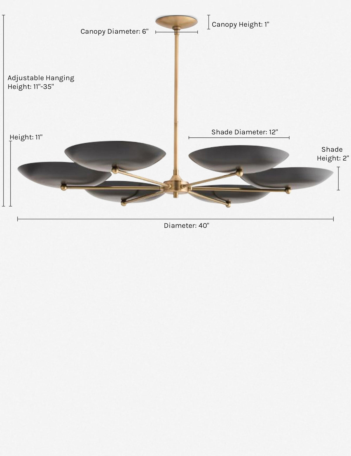 Griffith Chandelier by Arteriors