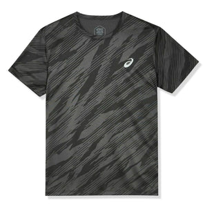 ASICS Core All Over Graphite Grey T Shirt