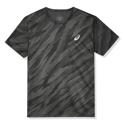 ASICS Core All Over Graphite Grey T Shirt