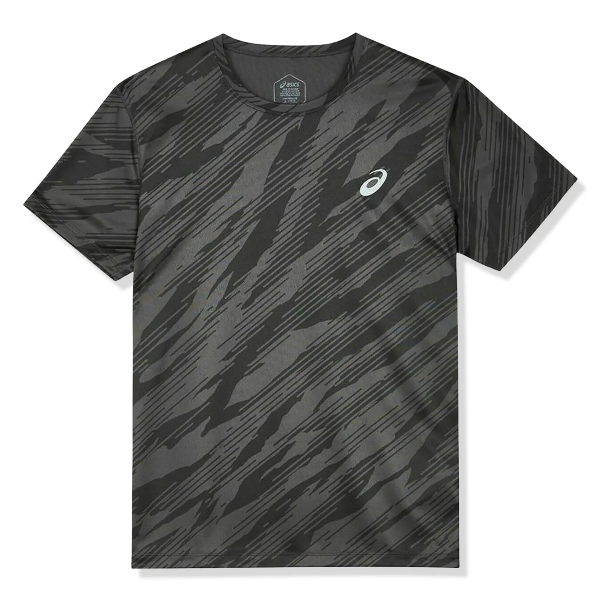 ASICS Core All Over Graphite Grey T Shirt