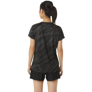 ASICS Core All Over Graphite Grey T Shirt