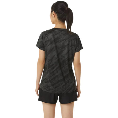 ASICS Core All Over Graphite Grey T Shirt