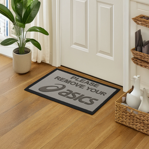 ASICS Light Grey Doormat 70 x 40cm