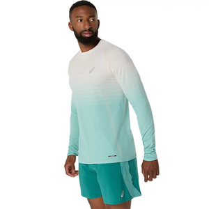 ASICS Seamless L/S Birch Oasis Green T Shirt