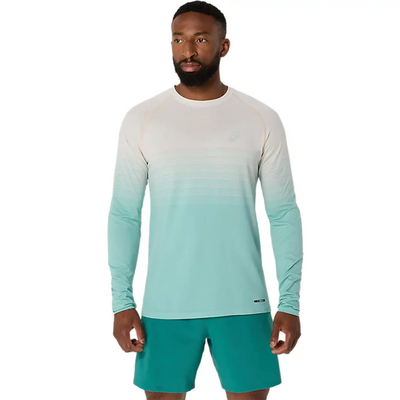 ASICS Seamless L/S Birch Oasis Green T Shirt