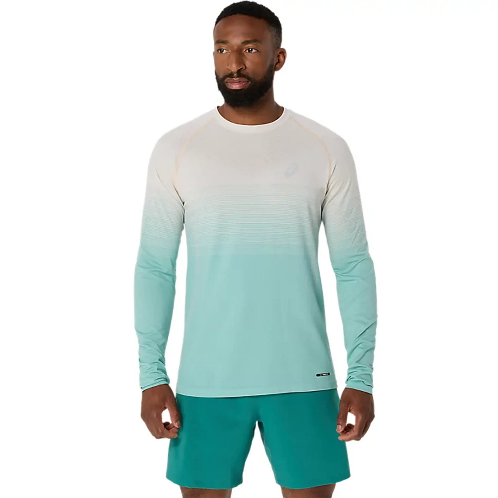 ASICS Seamless L/S Birch Oasis Green T Shirt