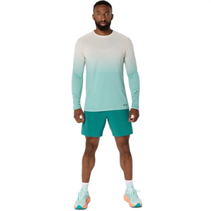 ASICS Seamless L/S Birch Oasis Green T Shirt