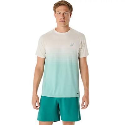 ASICS Seamless Birch Oasis Green T Shirt