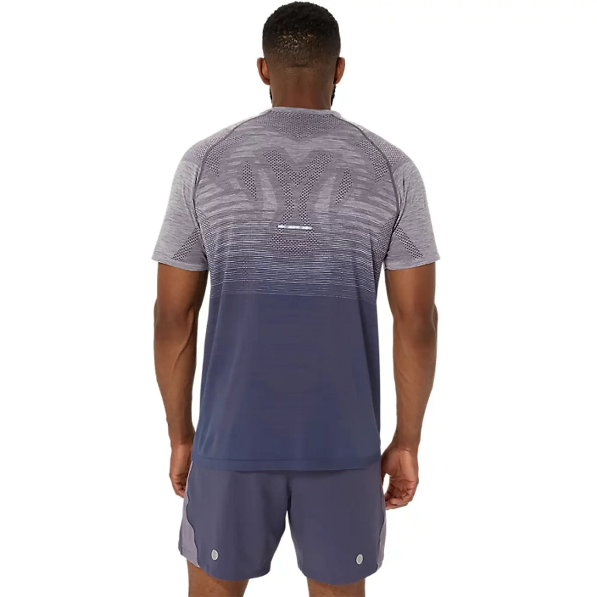 Asics Seamless Lavender Grey T Shirt