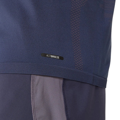 Asics Seamless Lavender Grey T Shirt