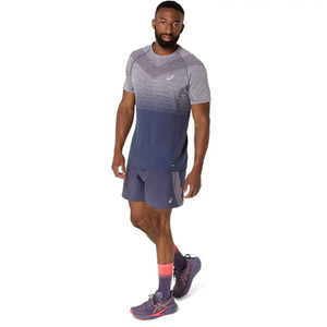 Asics Seamless Lavender Grey T Shirt