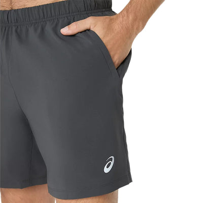 Asics Road Sport 7Inch Performance Graphite Grey Shorts