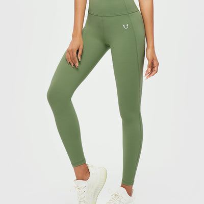 Power Athletic Leggings - Green
