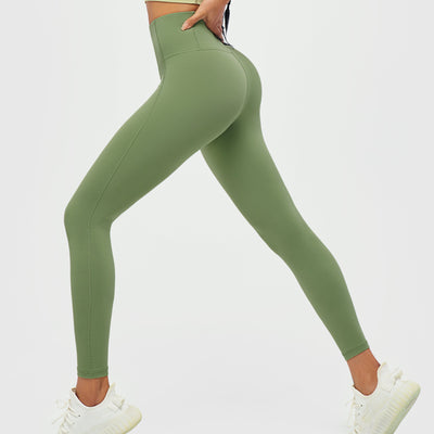 Power Athletic Leggings - Green