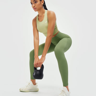 Power Athletic Leggings - Green
