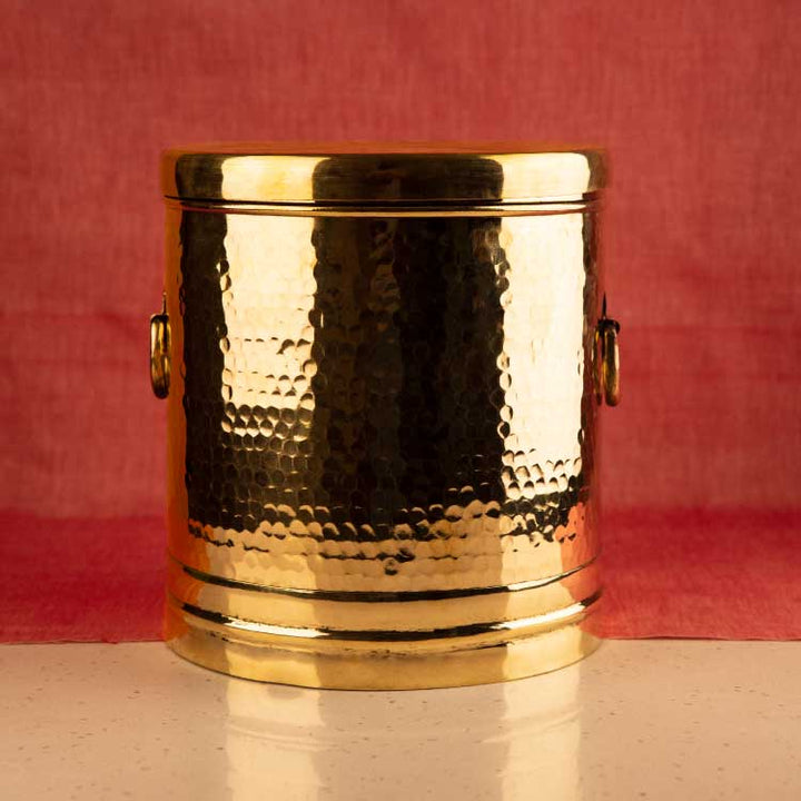 Brass Atta Daani (Storage Container)