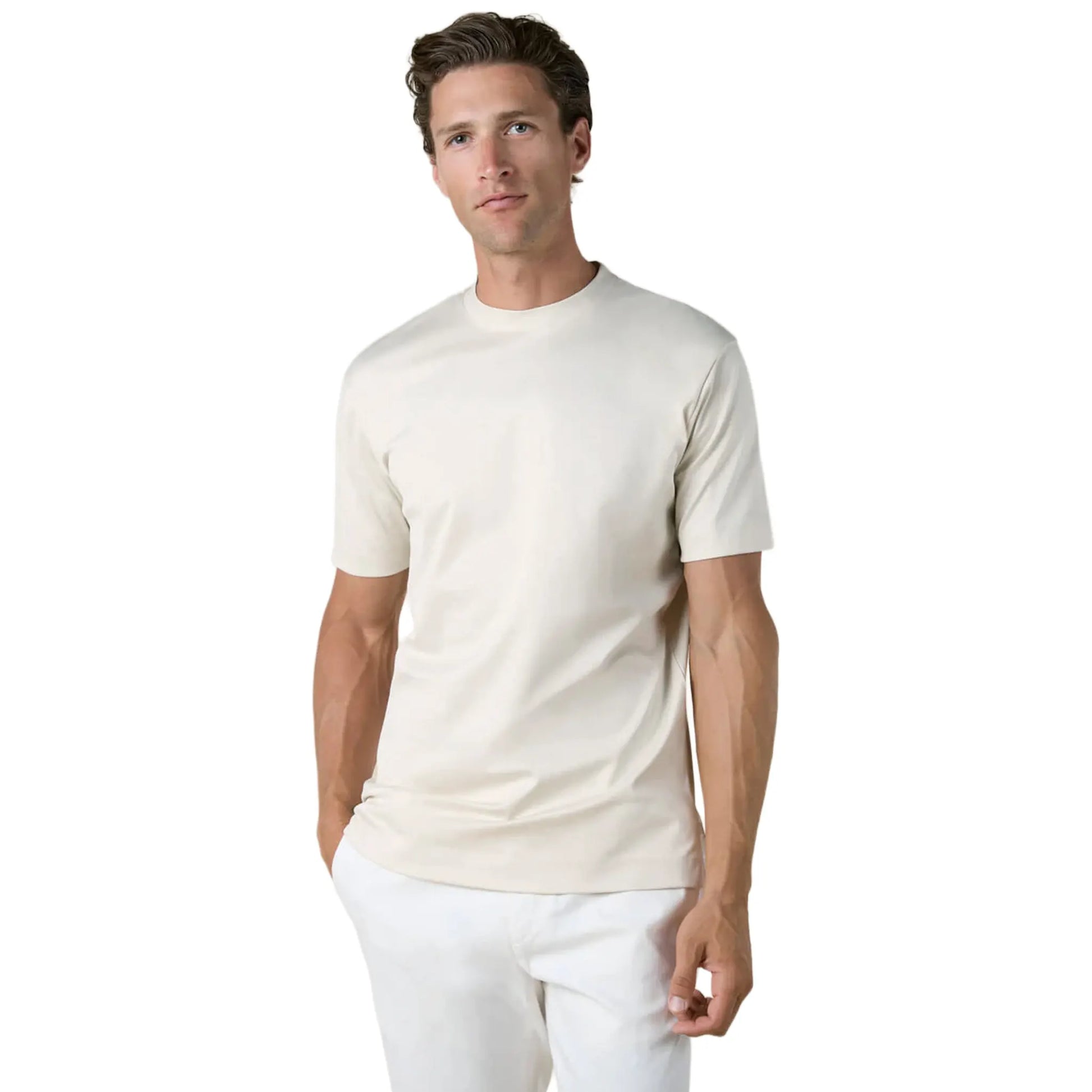 Aurélien Aur1 Ecru T Shirt
