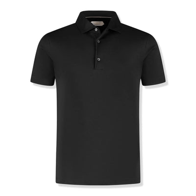 Aurélien Aur1 Black Polo Shirt