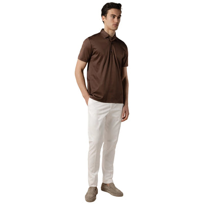 Aurélien Aur1 Chocolate Polo Shirt