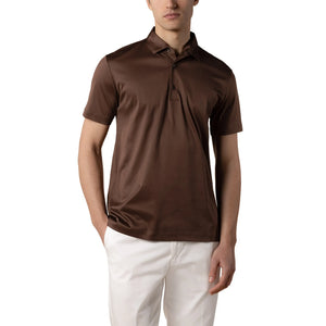 Aurélien Aur1 Chocolate Polo Shirt