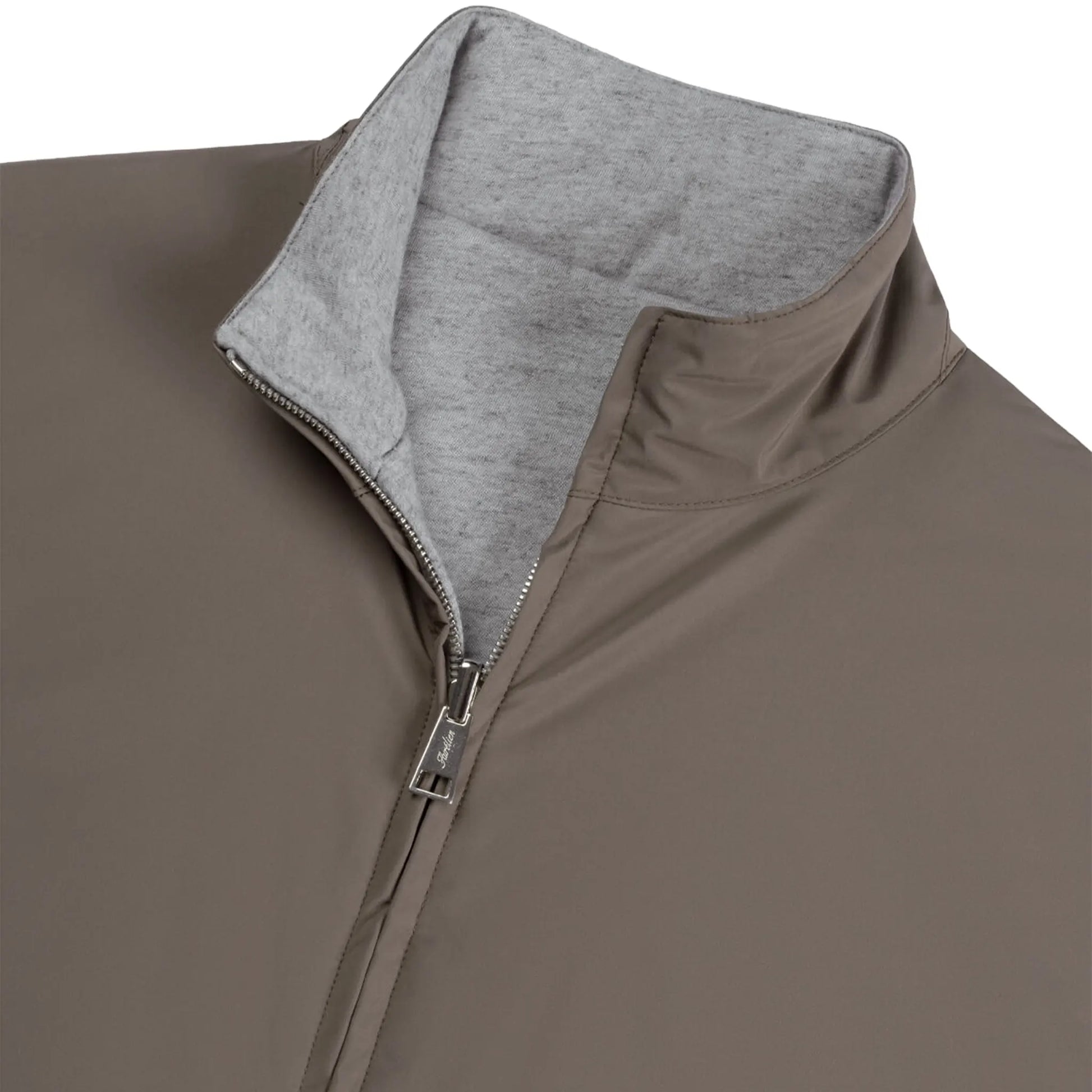 Aurélien Reversible Ash Grey Resort Jacket