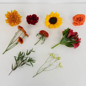 Autumn Dream Bouquet Bar Flower Kit