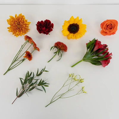 Autumn Dream Bouquet Bar Flower Kit