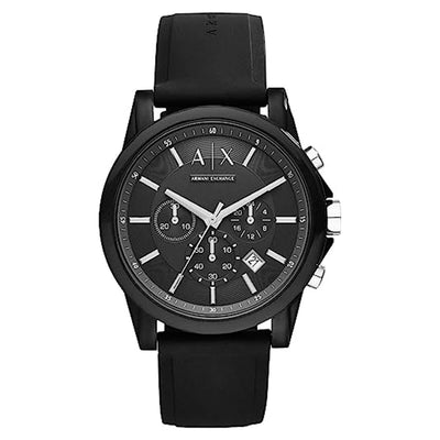 Armani Exchange Outerbanks Black Dial Men 44mm