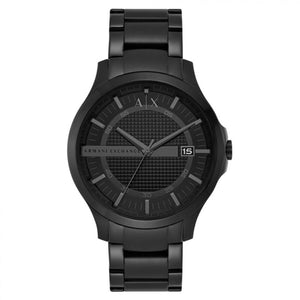 Armani Exchange Hampton Black Dial Men 46mm