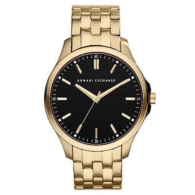 Armani Exchange Hampton  Black Dial Men 45mm