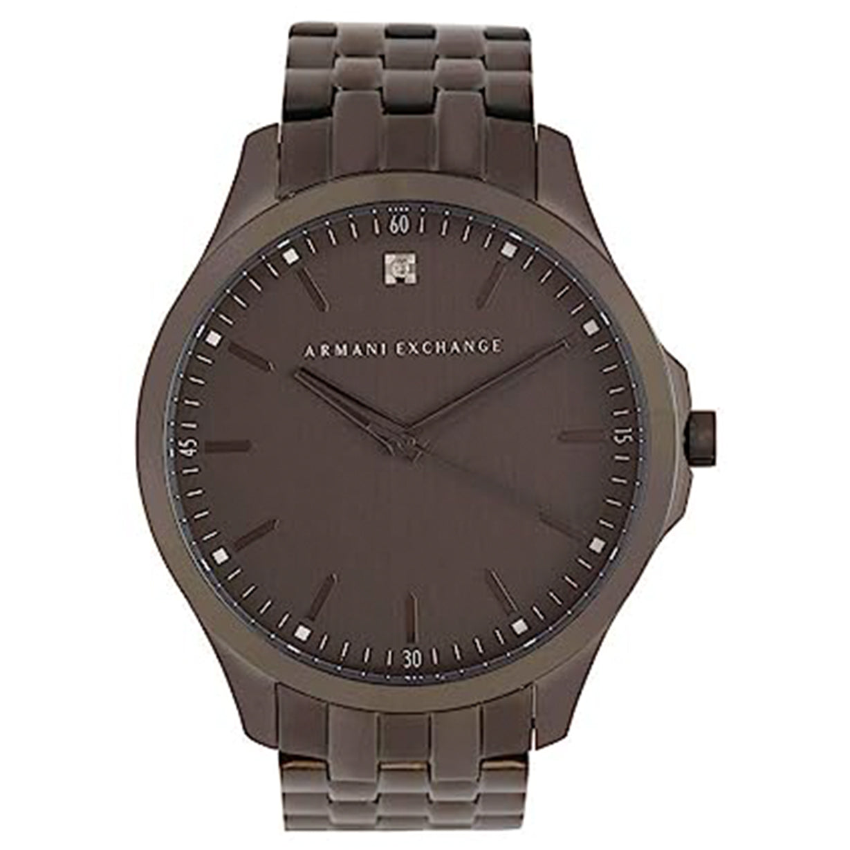 Armani Exchange Hampton  Brown Dial Men 49mm