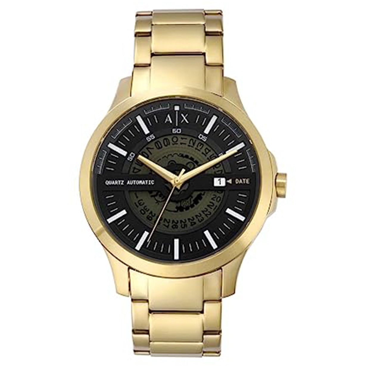 Armani Exchange Automatic Black Dial Men 46mm