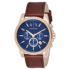 Armani Exchange Outerbanks Blue Dial Men 42mm