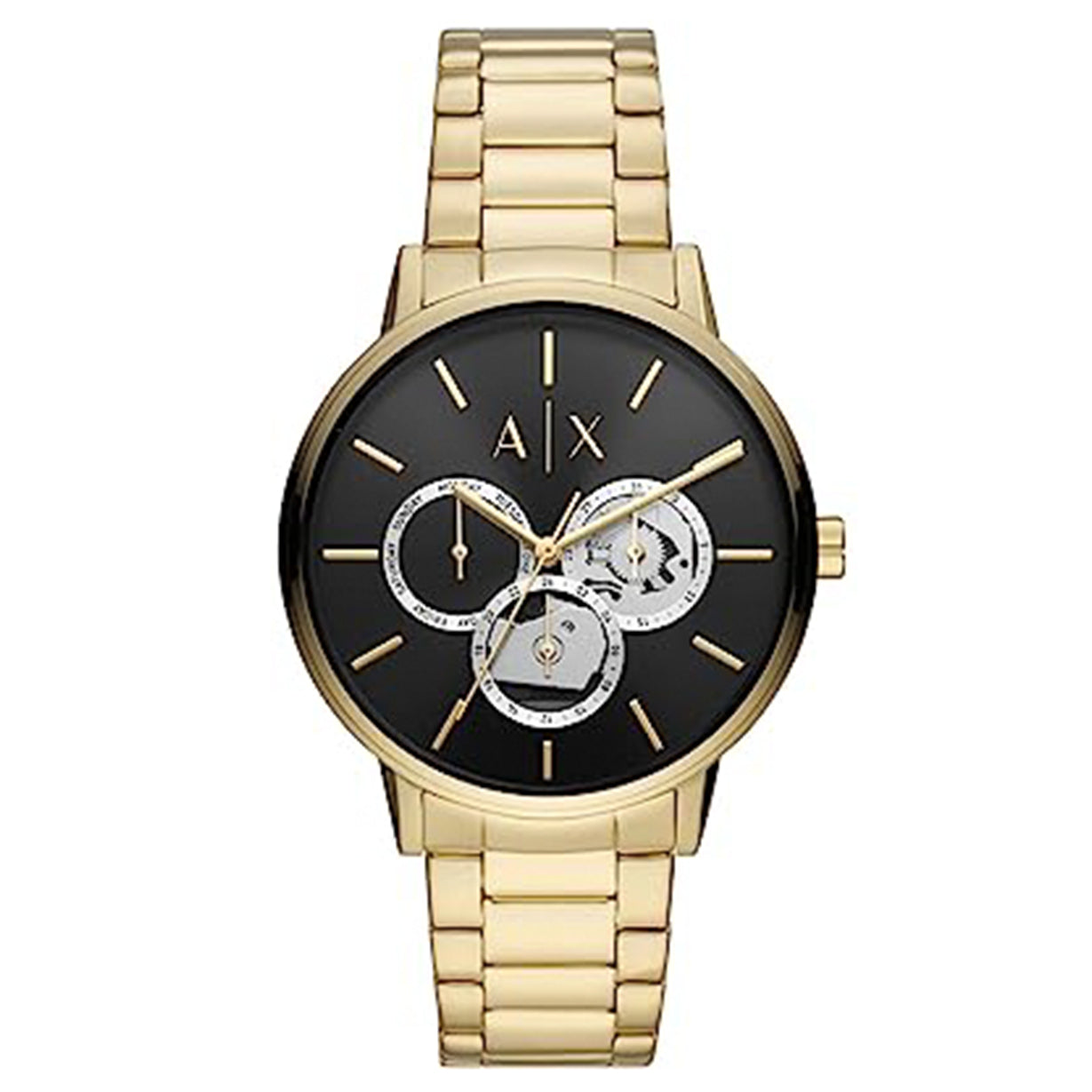 Armani Exchange Multifunction Black Dial Men 42mm