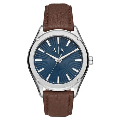 Armani Exchange Fitz Silver Dial Men 39mm