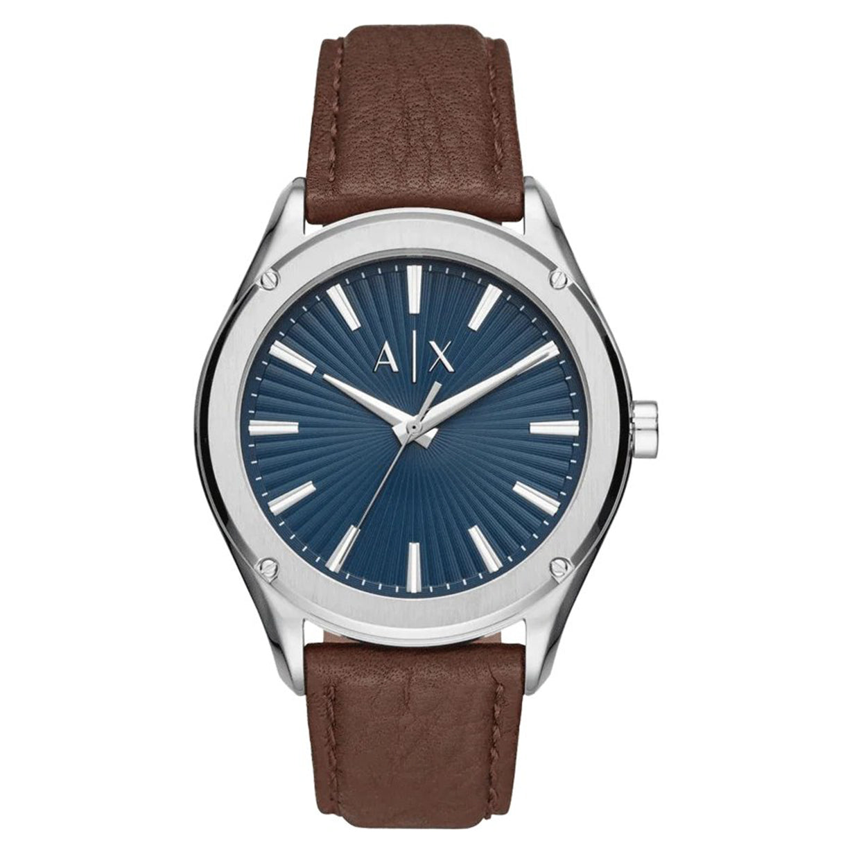 Armani Exchange Fitz Silver Dial Men 39mm