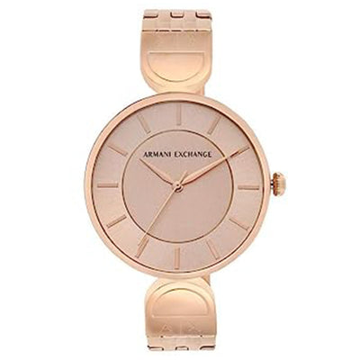 Armani Exchange Brooke  Rose Gold Dial Women 38mm