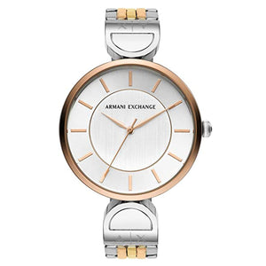 Armani Exchange Brooke  Silver Dial Women 38mm