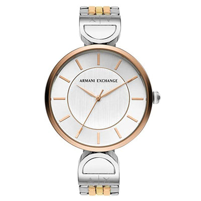 Armani Exchange Brooke  Silver Dial Women 38mm