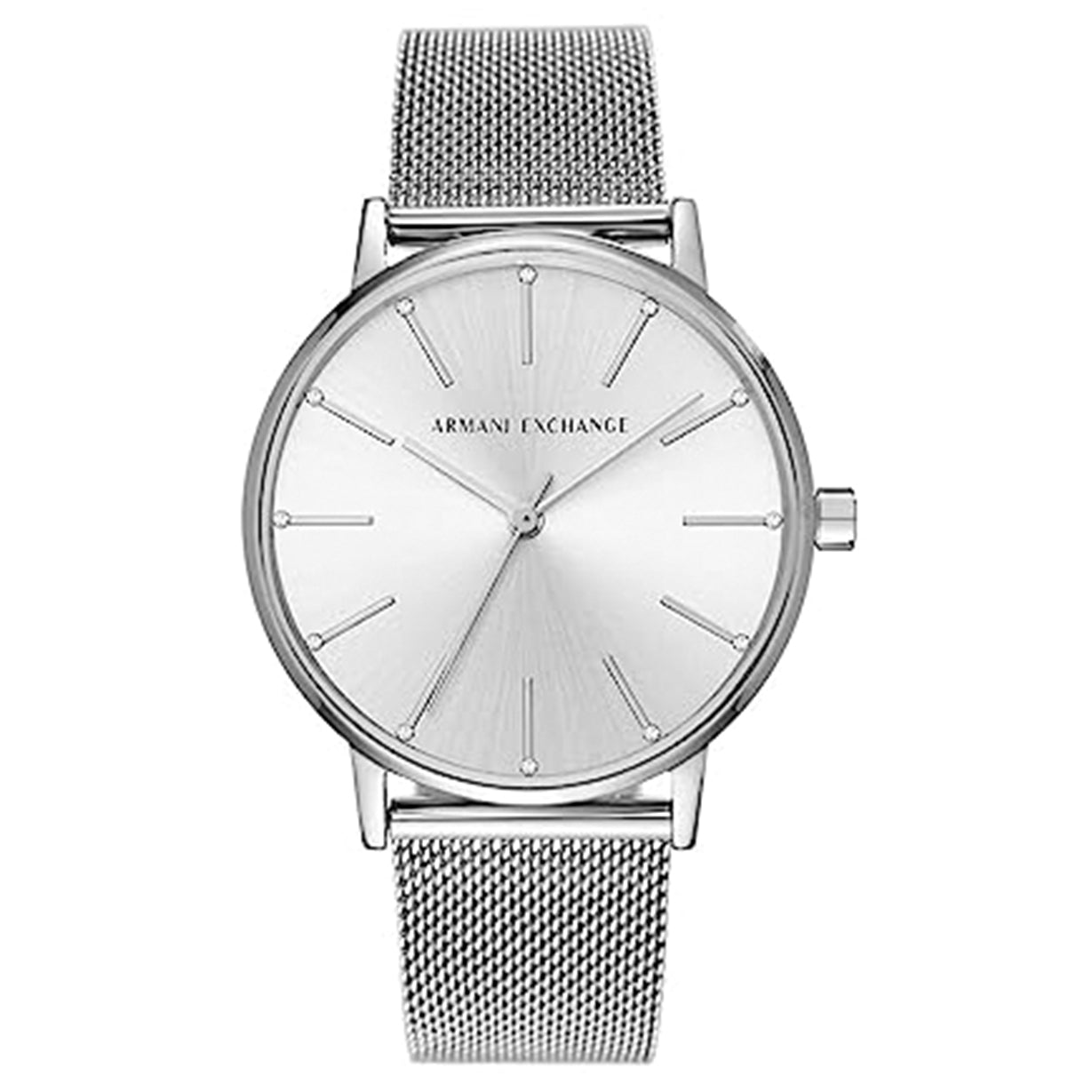 Armani Exchange Lola Silver Dial Women 39mm