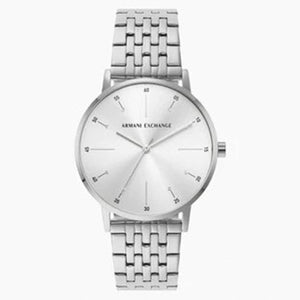 Armani Exchange Analog Silver Dial Women 36mm