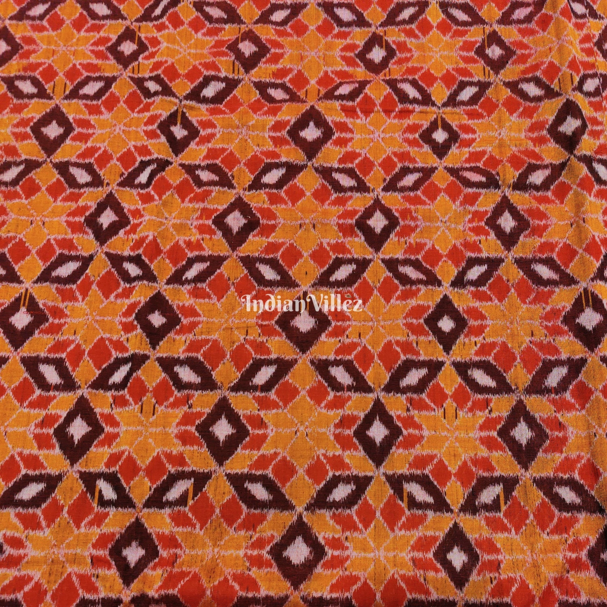 Pasapali Theme Sambalpuri Cotton Fabric