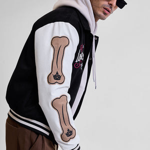 Legends Killing Glance Black Varsity Jacket